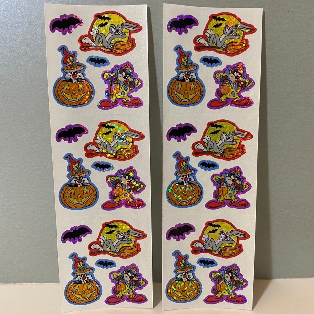Vintage Sandylion Looney Tunes Halloween Stickers